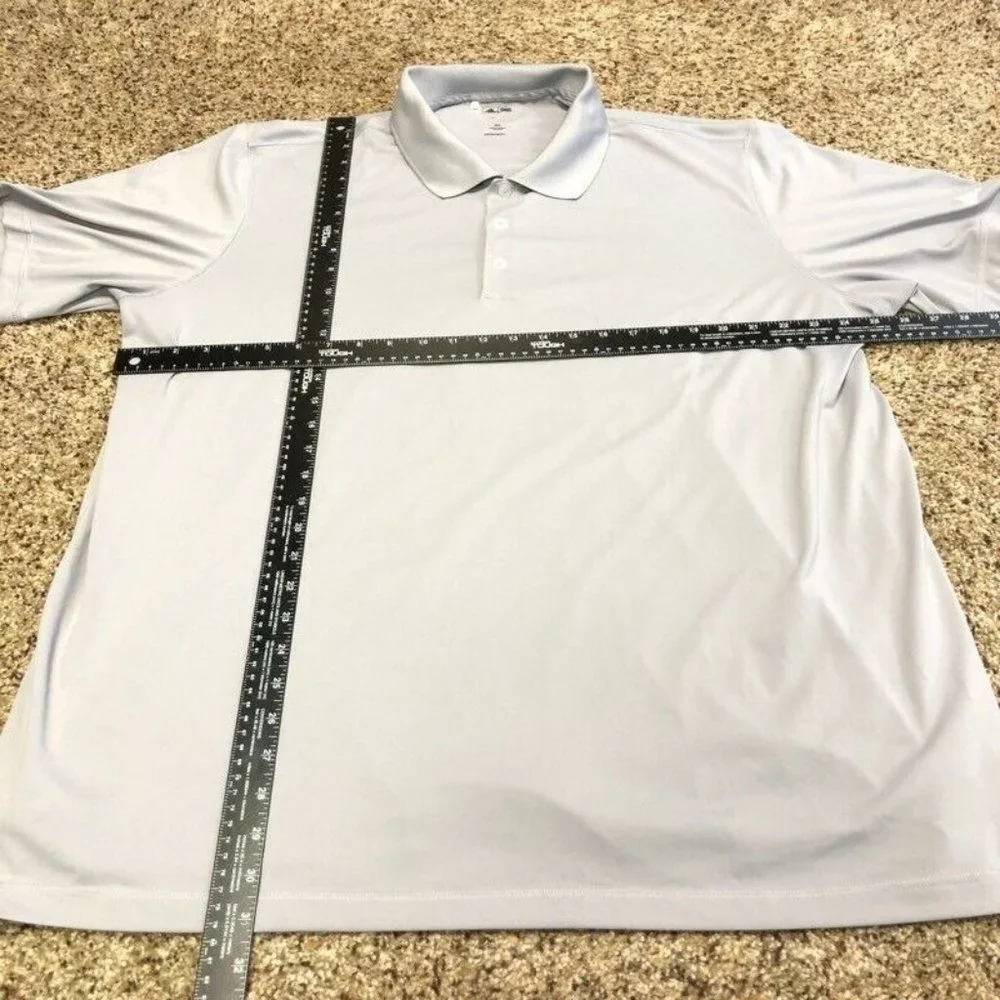 Adidas Golf‎ Mens Puremotion Polo Shirt Gray 2XL